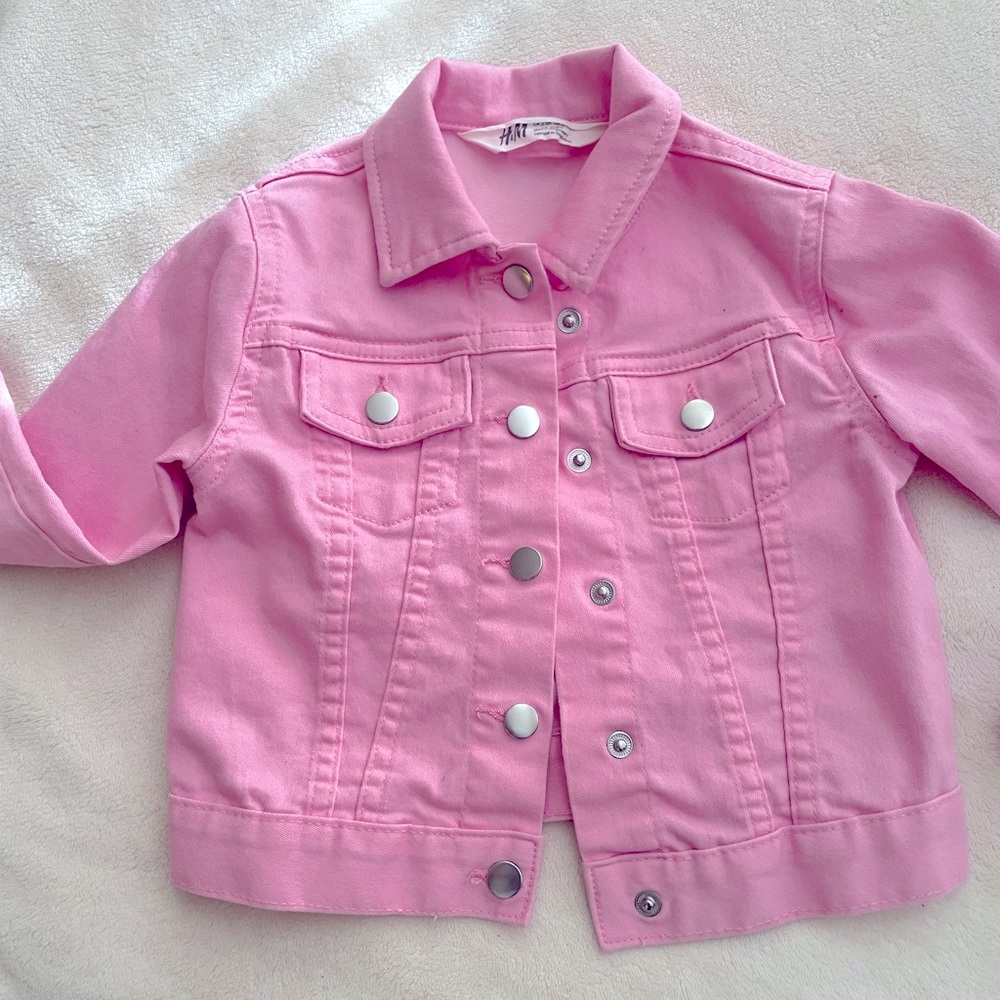 Pink Denim Jacket - Picture 2 of 5
